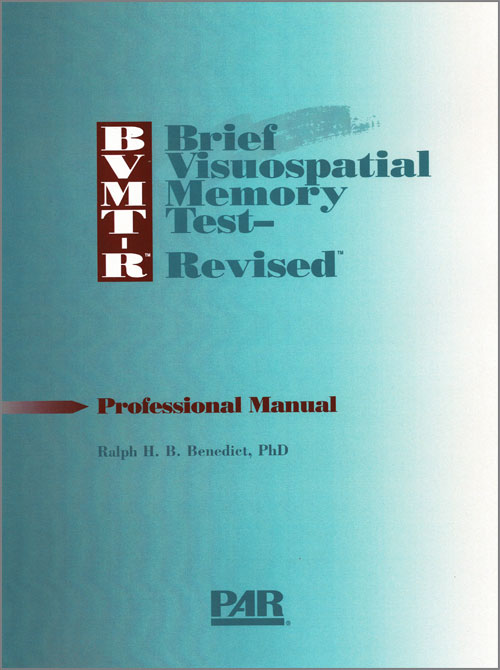 (image for) BVMT-R Brief Visuospatial Memory Test-Revised