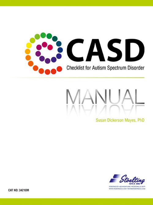 (image for) CASD Checklist for Autism Spectrum Disorders