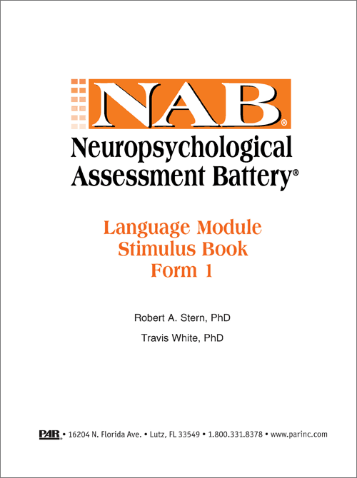(image for) NAB Form 1 Language Module Stimulus Book