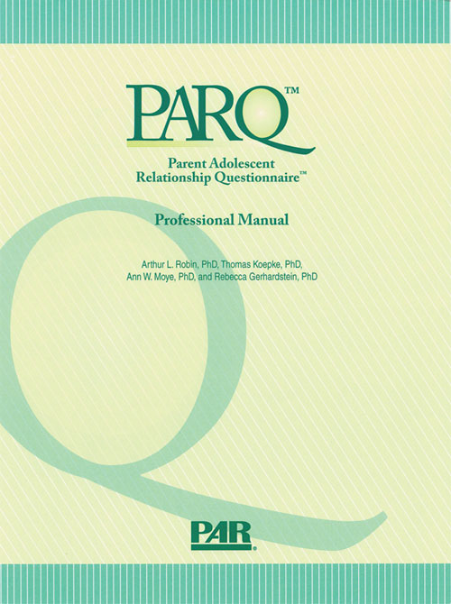 (image for) PARQ - Parent Adolescent Relationship Questionnaire Kit