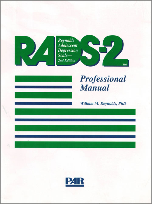 (image for) RADS-2 - Reynolds Adolescent Depression Scale, 2nd Ed