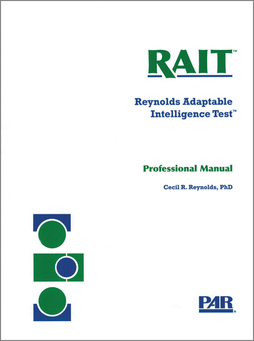 (image for) RAIT Kit - Reynolds Adaptable Intelligence Test Kit