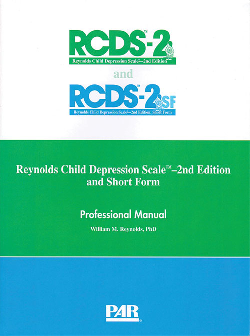 (image for) RCDS-2 Reynolds Child Depression Scale - 2nd Edition