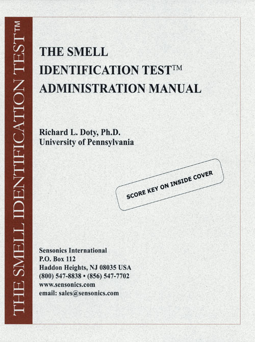 (image for) SIT - Smell Identification Test