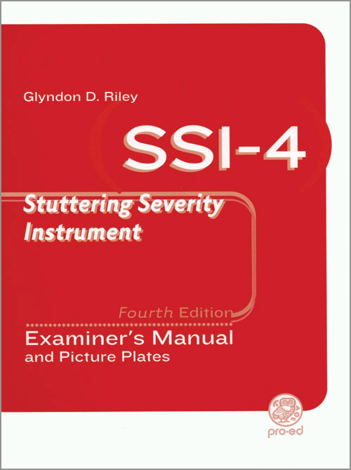 (image for) SSI-4: Stuttering Severity Instrument Fourth Edition