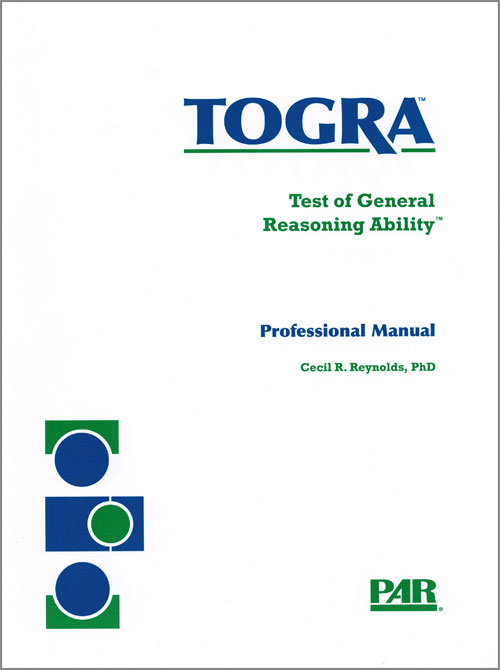 (image for) TOGRA - Test of General Reasoning Ability