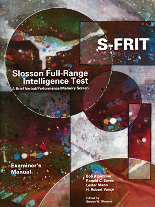 (image for) S-FRIT - Slosson Full-Range Intelligence Test