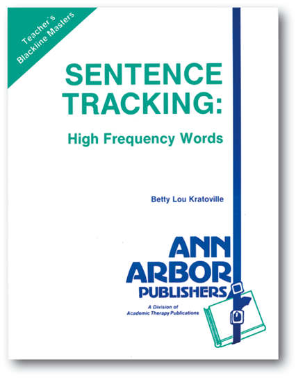 (image for) Sentence Tracking: High Frequency Words