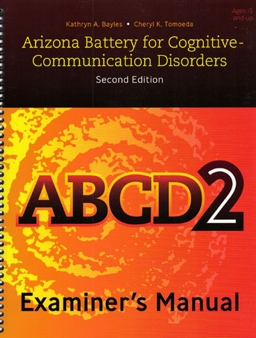 (image for) ABCD-2 - Arizona Battery for Cognitive-Communication Disorders, Second Edition