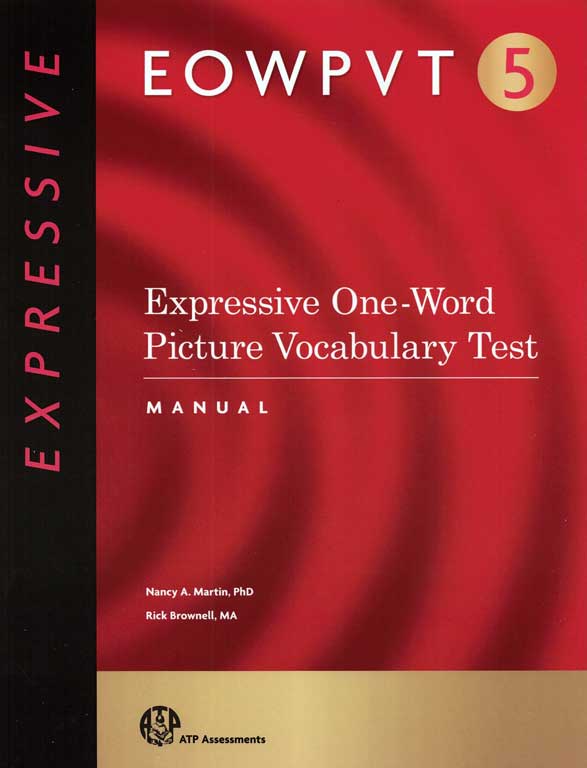 (image for) EOWPVT-5 - Expressive One-Word Picture Vocabulary Test - 5
