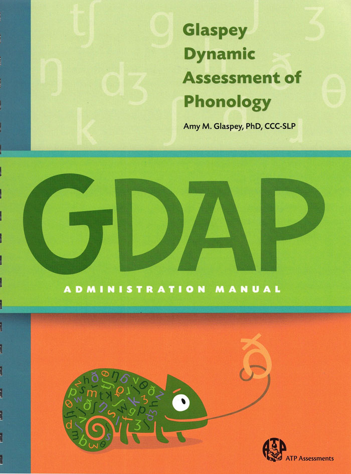 GDAP - Glaspey Dynamic Assessment of Phonology (image for) GDAP - Glaspey Dynamic Assessment of Phonology