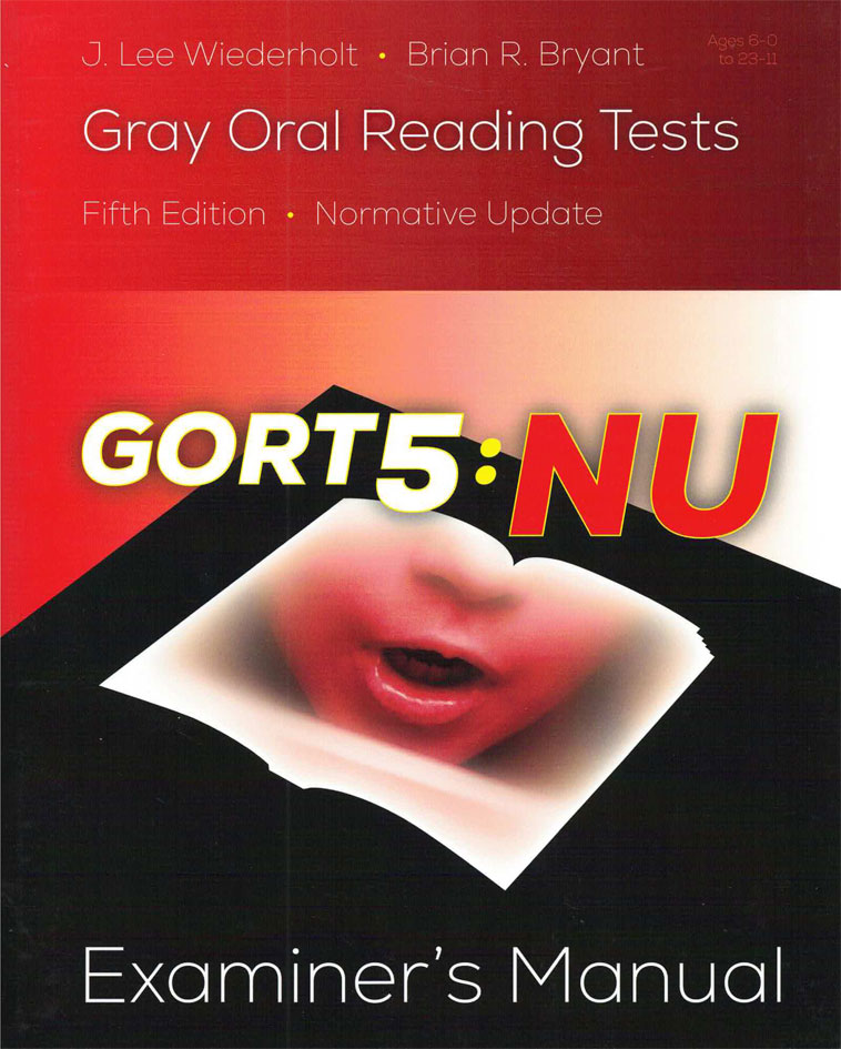 GORT-5: NU - Gray Oral Reading Test - 5th ed: Normative Update Test (image for) GORT-5: NU - Gray Oral Reading Test - 5th ed: Normative Update Test