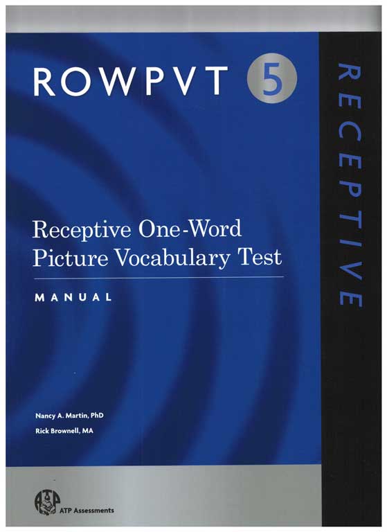 (image for) ROWPVT-5 - Receptive One-Word Picture Vocabulary Test 5