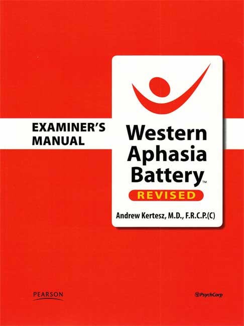 WAB-R - Western Aphasia Battery-Revised (image for) WAB-R - Western Aphasia Battery-Revised
