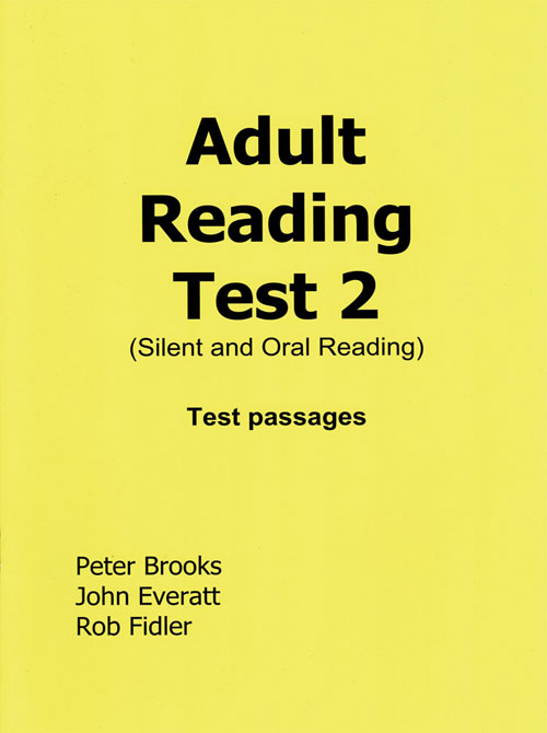 (image for) ART-2 Adult Reading Test