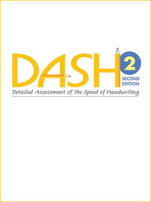 (image for) DASH-2 Detailed Assessment of Speed of Handwriting, 2nd Edition