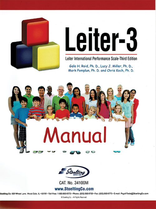 (image for) LEITER-3 Leiter International Performance Scale, 3rd Edition