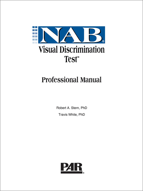 (image for) NAB Visual Discrimination Test Combination Kit--Forms 1 and 2