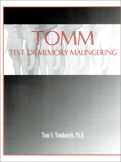 (image for) TOMM- Test of Memory Malingering