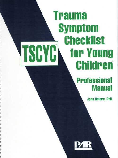 (image for) TSCYC - Trauma Symptom Checklist for Young Children