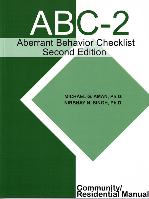 (image for) ABC-2 - Aberrant Behavior Checklist 2nd Ed