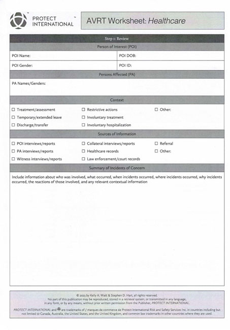(image for) AVRT - Healthcare Worksheets (50)