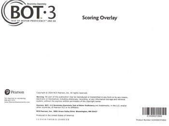 (image for) BOT-3 Scoring Overlays in Envelope