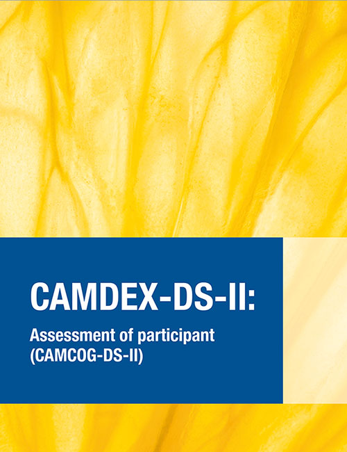 (image for) CAMDEX-DS-II - Participant Assessment (CAMCOG-DS-II)