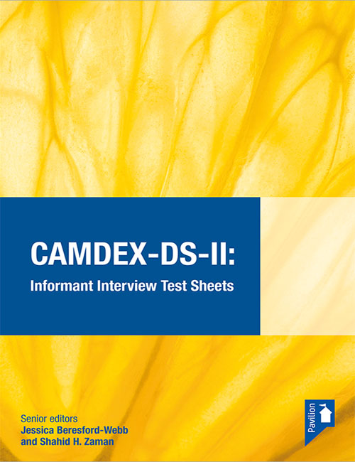 (image for) CAMDEX-DS-II - Informant Questionnaire