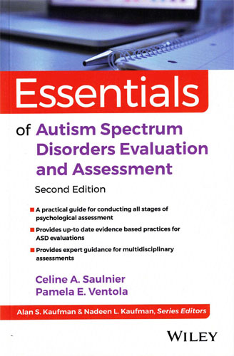 (image for) Essentials of Autism Spectrum Disorders Evaluation & Assessment