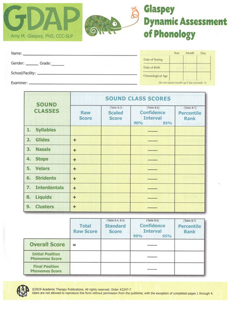 GDAP Record Forms (25) (image for) GDAP Record Forms (25)