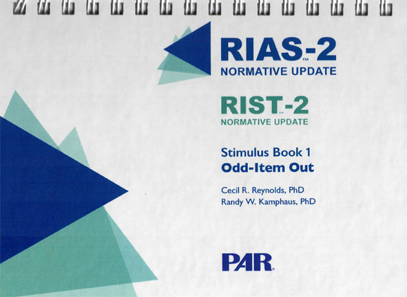 RIAS-2/RIST-2 NU Print Stimulus Book 1 (image for) RIAS-2/RIST-2 NU Print Stimulus Book 1