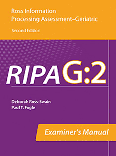 (image for) RIPA-G:2-Ross Information Processing Assessment—Geriatric,2nd ed